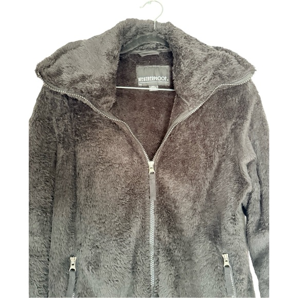 Weatherproof Black Teddy Jacket Women’s Sz M - Picture 2 of 3